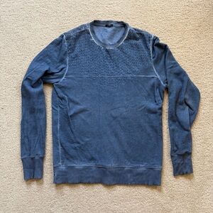 Denham Men's Blue Sweater